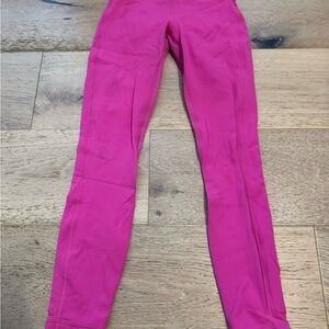 Lululemon Athletica Vibrant Pink Cropped Pants
